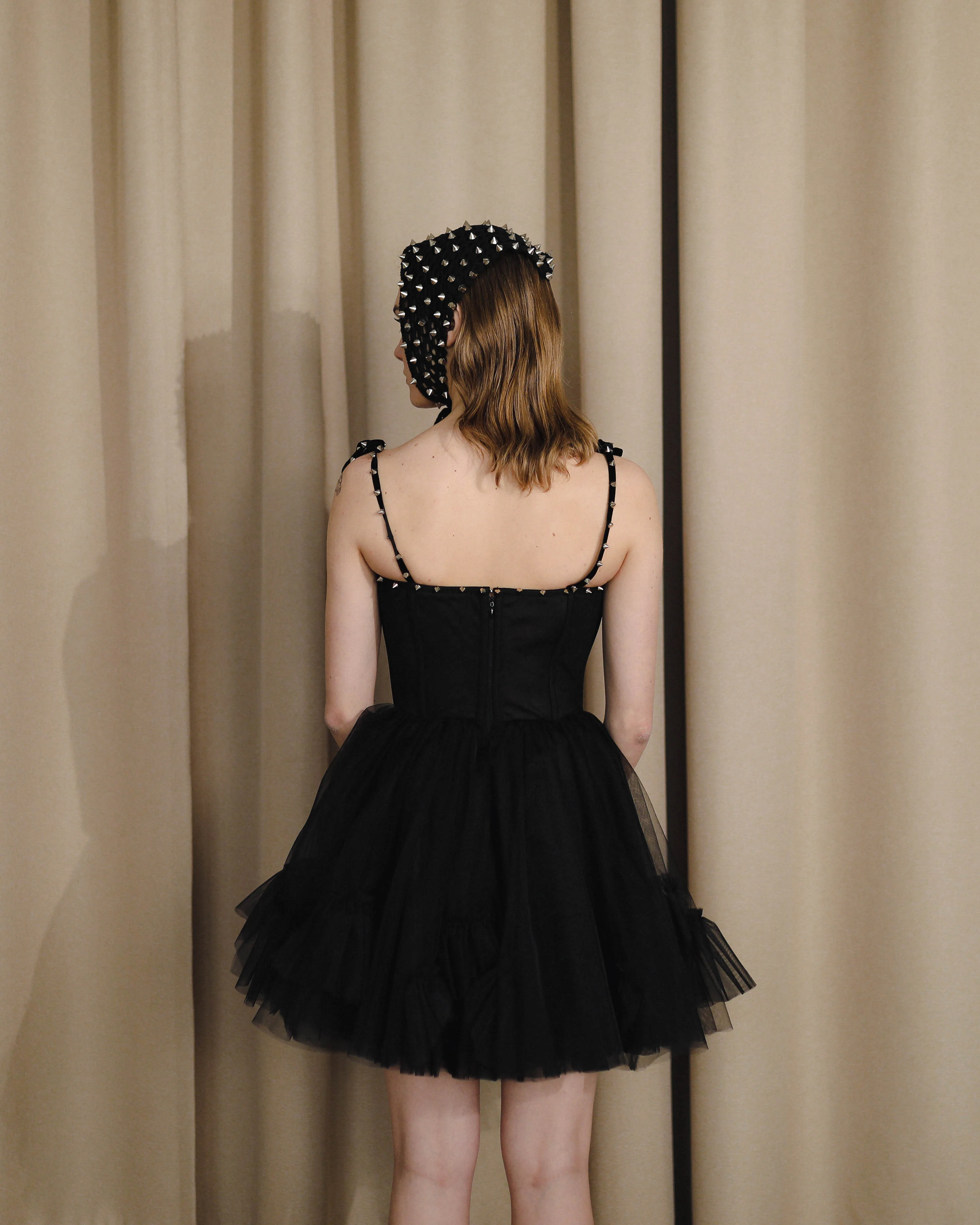 Nate Tulle Mini Dress - Image 3