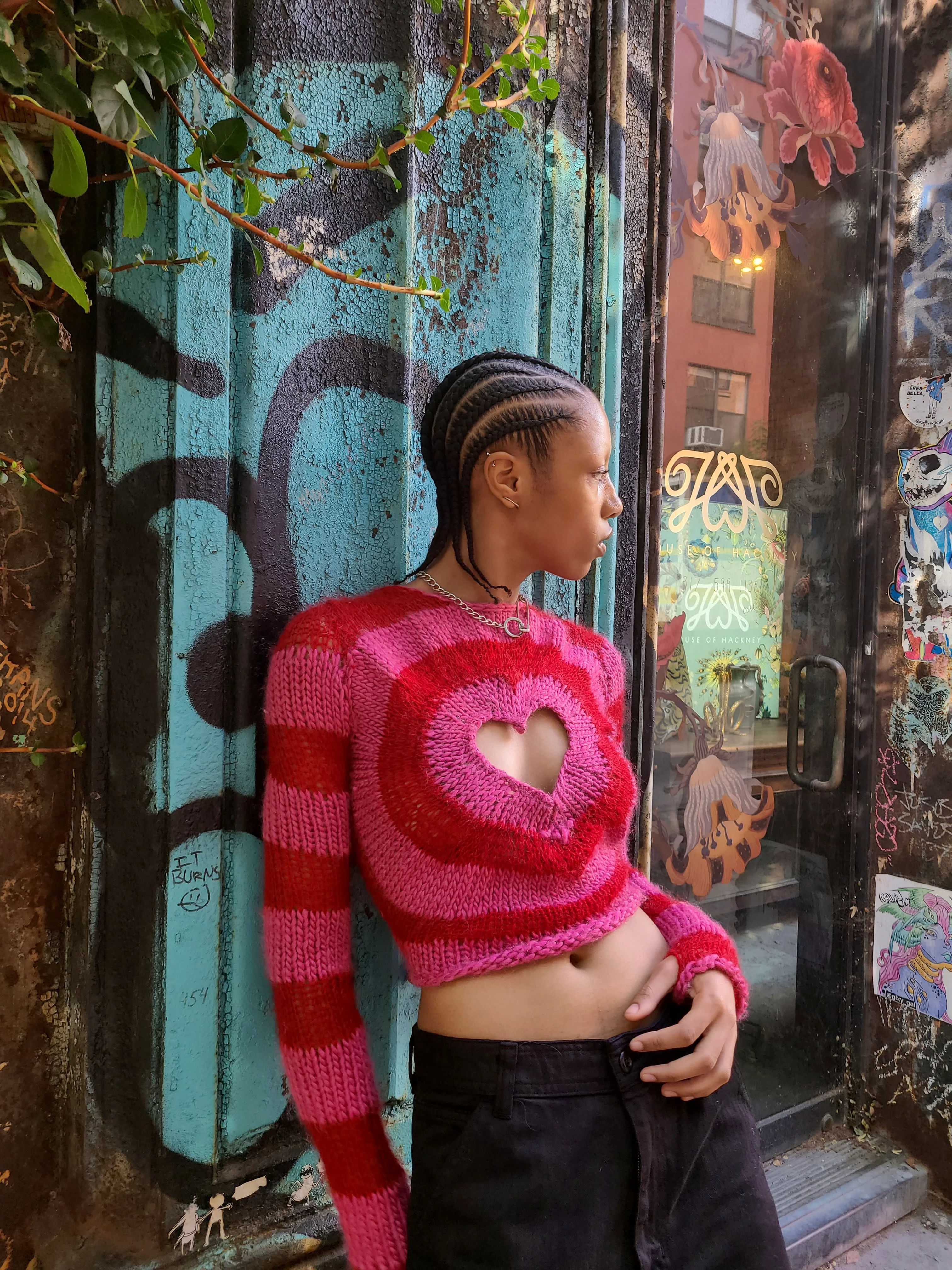 Radiant Heart Knit Sweater - Image 5