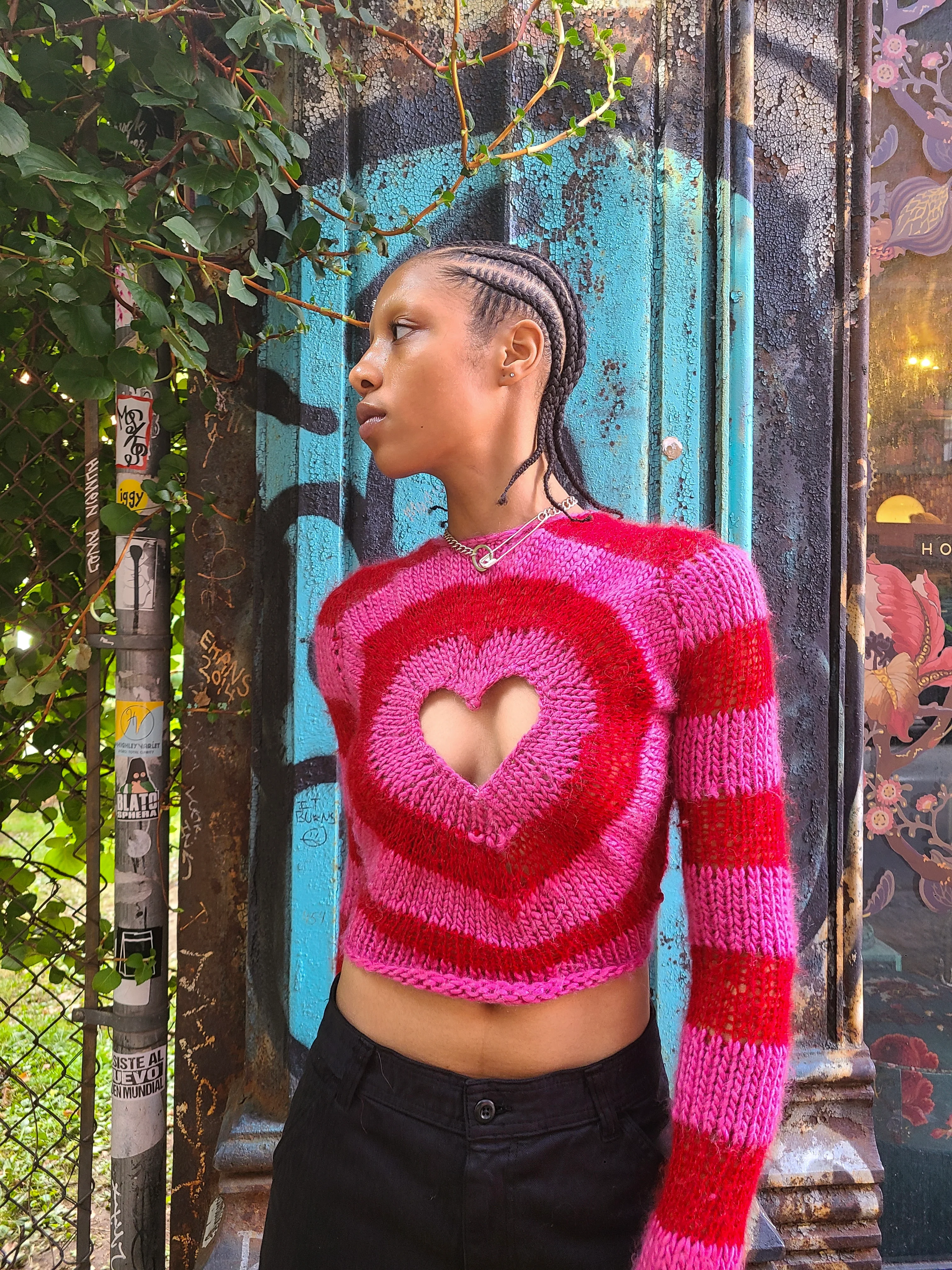 Radiant Heart Knit Sweater - Image 6