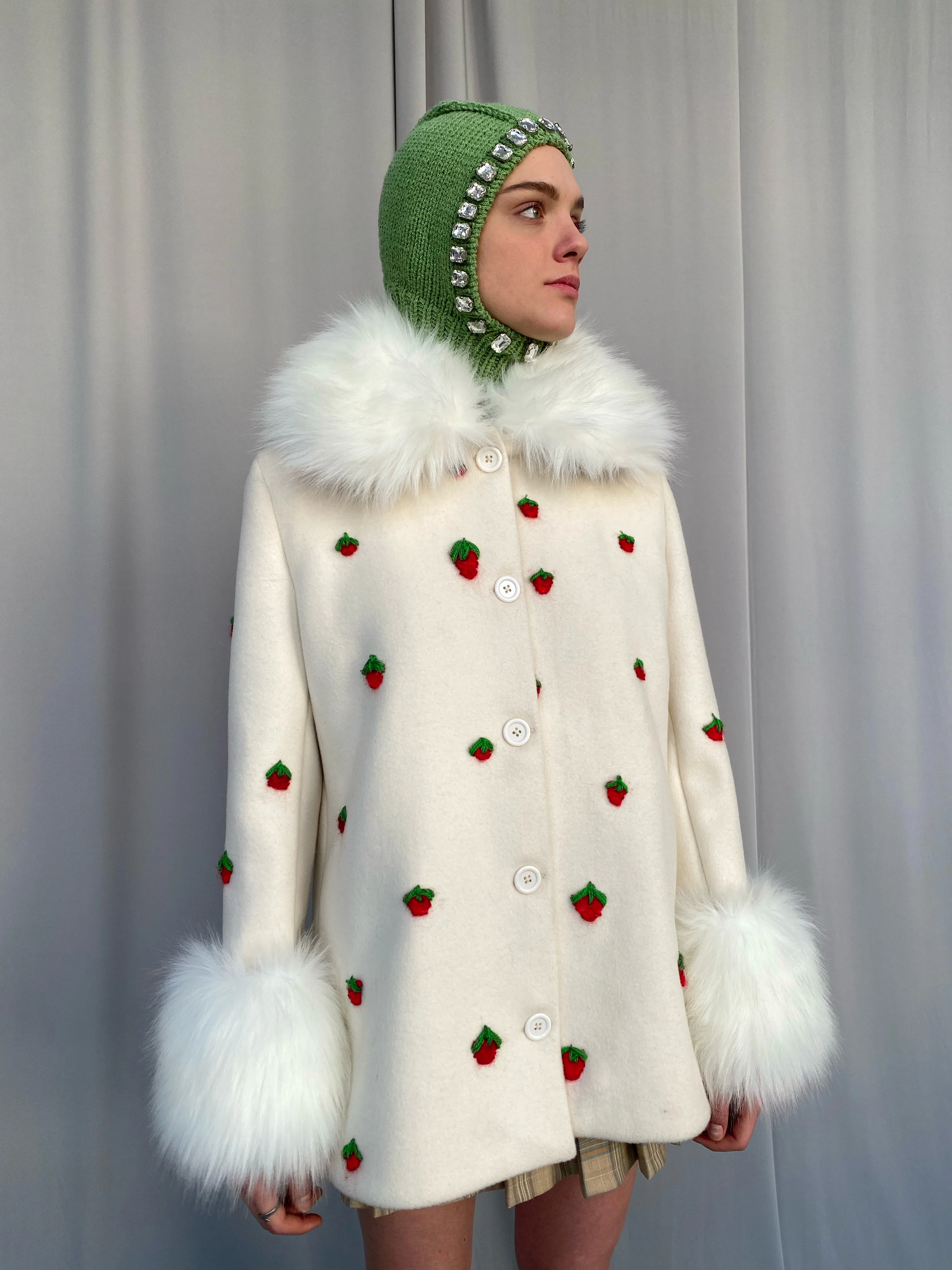 Strawberry Fur Coat - Image 3