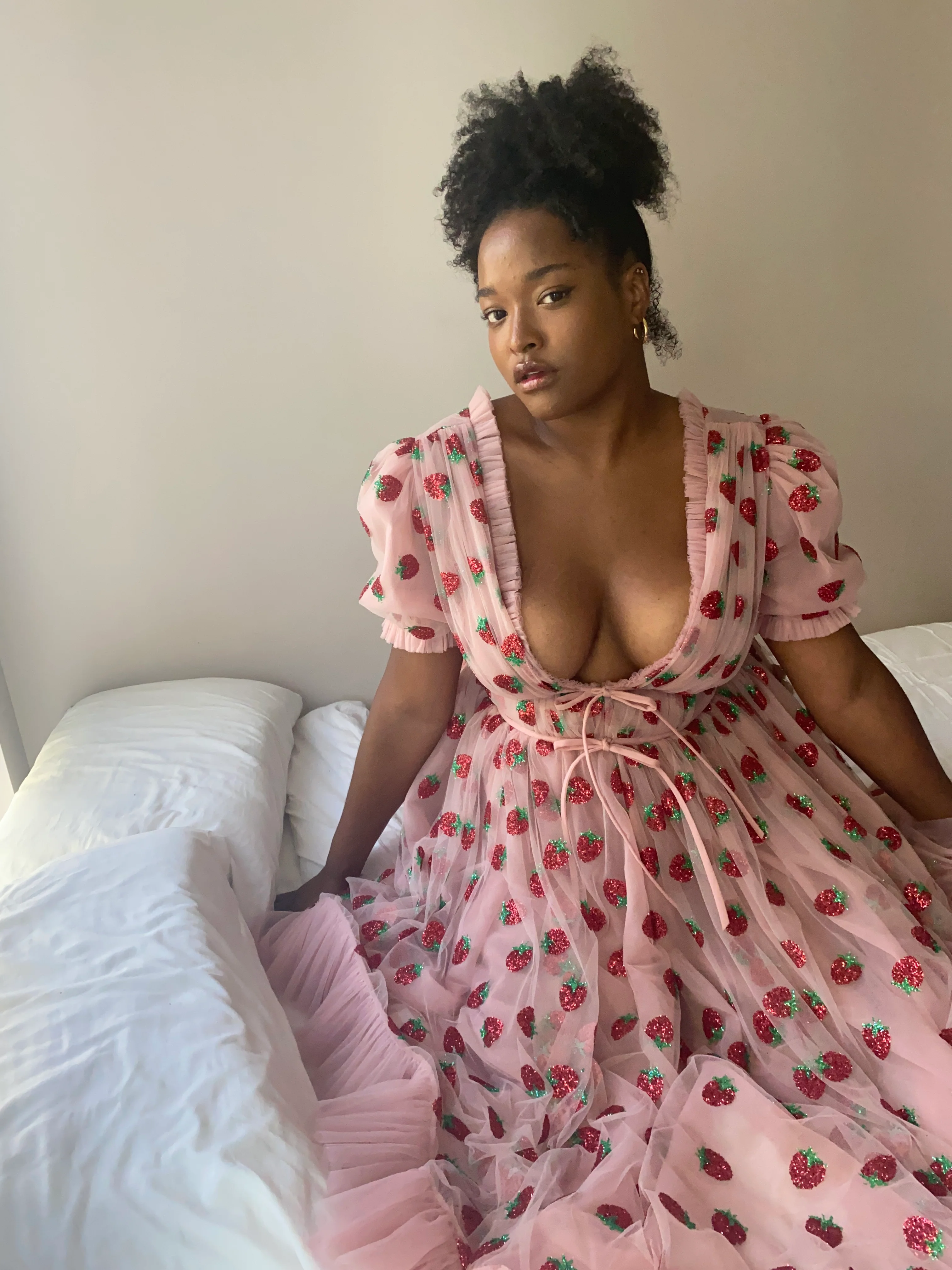 Strawberry Midi Dress - Image 5